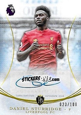 Sticker Daniel Sturridge - Premier Gold 2016-2017 n. MA-DS - Topps
