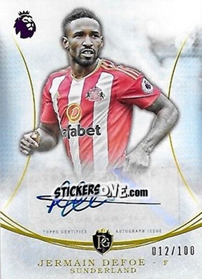 Sticker Jermain Defoe - Premier Gold 2016-2017 - Topps