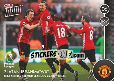 Sticker Zlatan Ibrahimovic / Ibra Scores Premier League'S ,th Goal