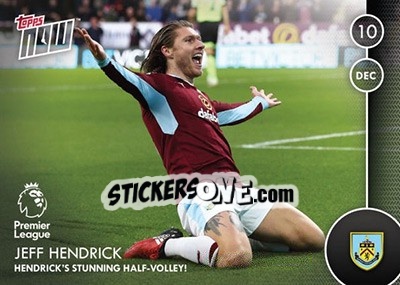 Sticker Jeff Hendrick / Hendrick's Stunning Half-Volley!