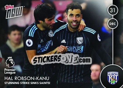 Sticker Hal Robson-Kanu / Stunning Strike Sinks Saints!