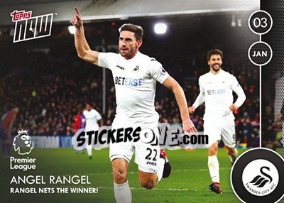 Sticker Angel Rangel / Rangel Nets the Winner!