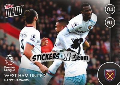 Sticker West Ham United / Happy Hammers