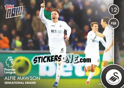 Sticker Alfie Mawson / Sensational Swans! - Premier Gold 2016-2017 - Topps
