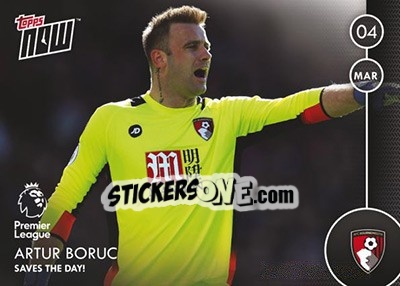 Cromo Artur Boruc / Saves The Day!