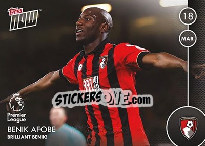 Figurina Benik Afobe / Brilliant Benik! - Premier Gold 2016-2017 - Topps