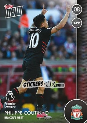 Sticker Philippe Coutinho / Brazil'S Best - Premier Gold 2016-2017 n. N83 - Topps