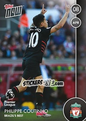 Sticker Philippe Coutinho / Brazil'S Best - Premier Gold 2016-2017 - Topps