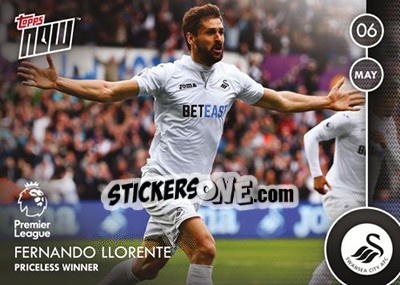 Sticker Fernando Llorente / Priceless Winner - Premier Gold 2016-2017 - Topps