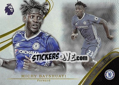 Sticker Michy Batshuayi - Premier Gold 2016-2017 n. NS-7 - Topps