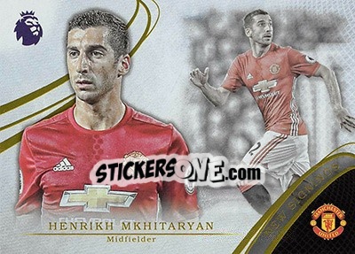 Sticker Henrikh Mkhitaryan - Premier Gold 2016-2017 n. NS-8 - Topps
