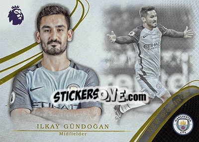 Sticker Ilkay Gündogan - Premier Gold 2016-2017 - Topps