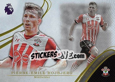 Figurina Pierre-Emile Hojbjerg - Premier Gold 2016-2017 - Topps