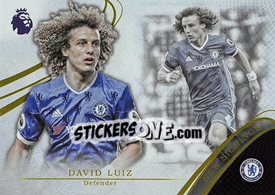 Sticker David Luiz - Premier Gold 2016-2017 - Topps