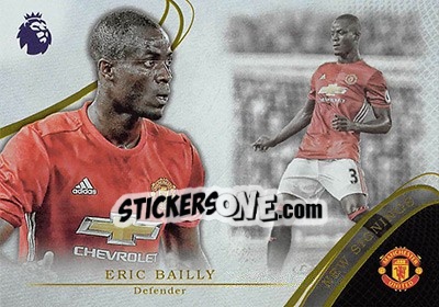 Sticker Eric Bailly - Premier Gold 2016-2017 n. NS-15 - Topps