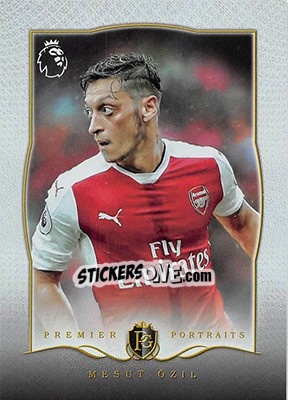 Sticker Mesut Ozil - Premier Gold 2016-2017 n. PP-3 - Topps