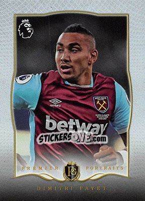 Figurina Dimitri Payet - Premier Gold 2016-2017 - Topps