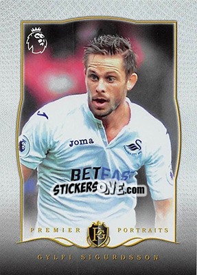 Sticker Gylfi Sigurdsson - Premier Gold 2016-2017 n. PP-10 - Topps