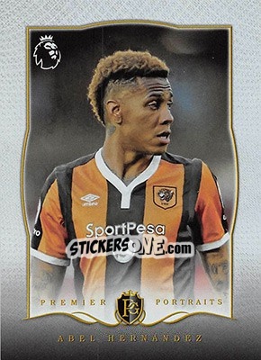 Sticker Abel Hernandez - Premier Gold 2016-2017 n. PP-19 - Topps