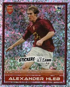 Sticker Alexander Hleb - FA Premier League 2005-2006. Sticker Quiz Collection n. 5 - Merlin