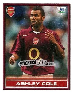 Sticker Ashley Cole - FA Premier League 2005-2006. Sticker Quiz Collection n. 8 - Merlin