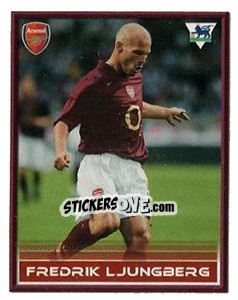Sticker Fredrik Ljungberg - FA Premier League 2005-2006. Sticker Quiz Collection n. 10 - Merlin