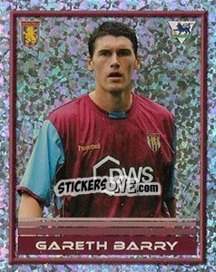 Sticker Gareth Barry - FA Premier League 2005-2006. Sticker Quiz Collection n. 20 - Merlin