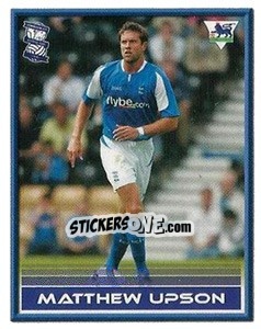 Sticker Matthew Upson - FA Premier League 2005-2006. Sticker Quiz Collection - Merlin