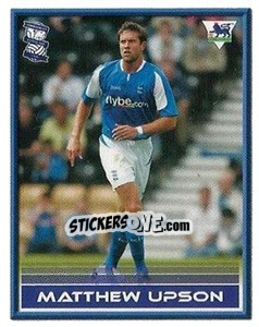 Sticker Matthew Upson - FA Premier League 2005-2006. Sticker Quiz Collection n. 25 - Merlin