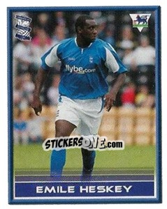 Sticker Emile Heskey - FA Premier League 2005-2006. Sticker Quiz Collection n. 27 - Merlin
