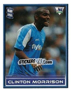 Sticker Clinton Morrison - FA Premier League 2005-2006. Sticker Quiz Collection n. 29 - Merlin