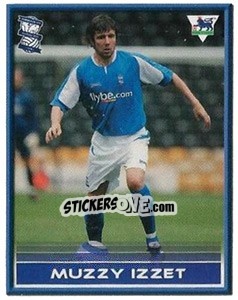 Sticker Muzzy Izzet - FA Premier League 2005-2006. Sticker Quiz Collection - Merlin