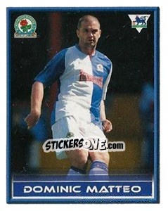 Sticker Dominic Matteo - FA Premier League 2005-2006. Sticker Quiz Collection n. 36 - Merlin