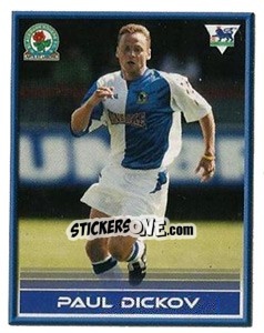 Sticker Paul Dickov - FA Premier League 2005-2006. Sticker Quiz Collection - Merlin