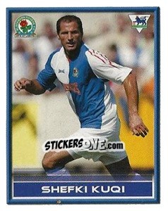Cromo Shefki Kuqi - FA Premier League 2005-2006. Sticker Quiz Collection - Merlin