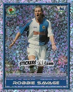 Sticker Robbie Savage - FA Premier League 2005-2006. Sticker Quiz Collection n. 42 - Merlin