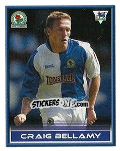 Sticker Craig Bellamy - FA Premier League 2005-2006. Sticker Quiz Collection n. 44 - Merlin