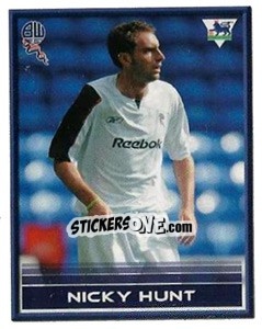 Sticker Nicky Hunt - FA Premier League 2005-2006. Sticker Quiz Collection n. 46 - Merlin