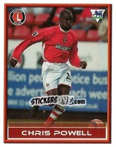 Sticker Chris Powell - FA Premier League 2005-2006. Sticker Quiz Collection n. 57 - Merlin