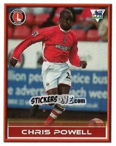 Sticker Chris Powell - FA Premier League 2005-2006. Sticker Quiz Collection - Merlin