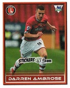 Sticker Darren Ambrose - FA Premier League 2005-2006. Sticker Quiz Collection n. 60 - Merlin