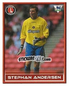 Sticker Stephan Andersen - FA Premier League 2005-2006. Sticker Quiz Collection n. 65 - Merlin