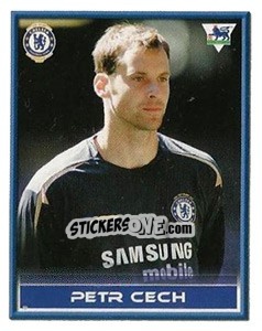 Figurina Petr Cech - FA Premier League 2005-2006. Sticker Quiz Collection - Merlin