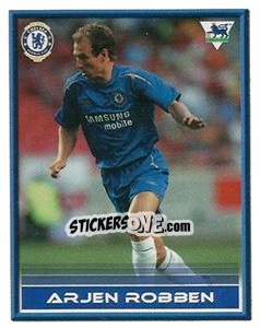 Figurina Arjen Robben - FA Premier League 2005-2006. Sticker Quiz Collection - Merlin