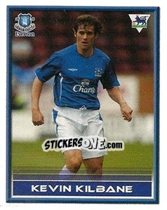 Sticker Kevin Kilbane - FA Premier League 2005-2006. Sticker Quiz Collection - Merlin
