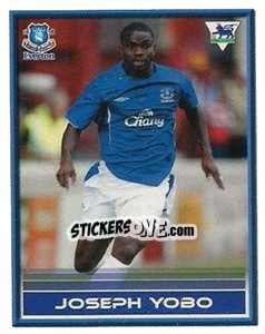 Sticker Joseph Yobo - FA Premier League 2005-2006. Sticker Quiz Collection n. 85 - Merlin