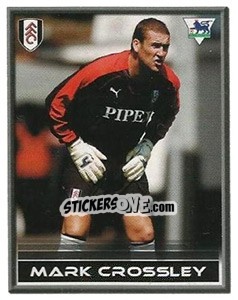 Sticker Mark Crossley - FA Premier League 2005-2006. Sticker Quiz Collection - Merlin