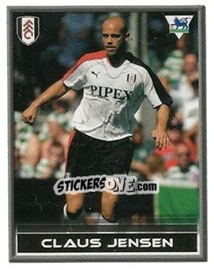 Sticker Claus Jensen - FA Premier League 2005-2006. Sticker Quiz Collection - Merlin