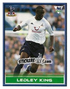 Sticker Ledley King - FA Premier League 2005-2006. Sticker Quiz Collection - Merlin