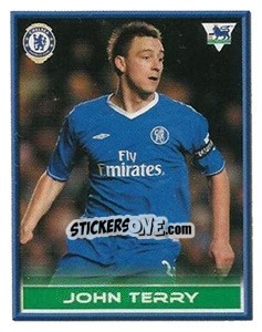 Sticker John Terry - FA Premier League 2005-2006. Sticker Quiz Collection n. 117 - Merlin